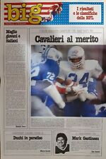 Rivista BIG FOOTBALL AMERICANO 1983 NFL Giants, regolamento, Ferrara campione