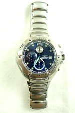 OROLOGIO ANALOGICO CRONOGRAFO DIVER SUB VAGARY BY CITIZIEN WR 10 BAR  ACCIAIO