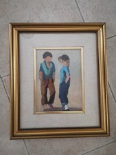 Quadro Walter Cecchi Raffigurante 2 Ragazzi