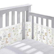 Paracolpi Lettino,Paracolpi Neonato per Lettino,Traspirante Baby (X3o)