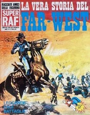 MANCOLISTA La vera Storia del FAR WEST 1973 album Super Raf figurine da Recupero