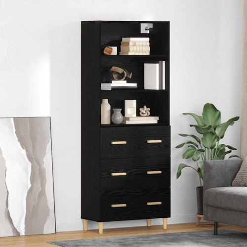 Credenza rovere nero - rovere,