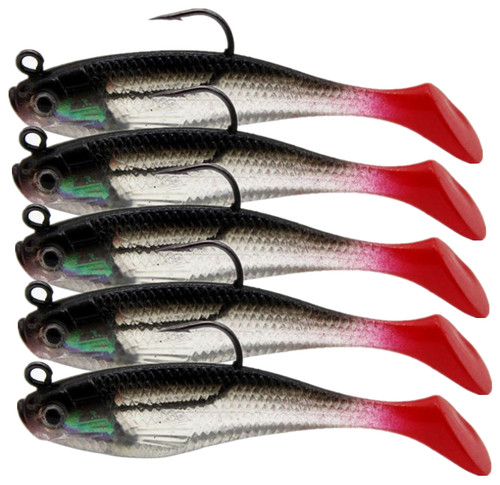 5pcs soft jig head esca - jig,