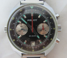 CRONOGRAFO SOVIETICO POLJOT STURMANSKIE MOVIMENTO 3133 PERFETTAMENTE FUNZIONANTE
