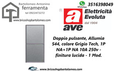 DOPPIO PULSANTE AVE S44