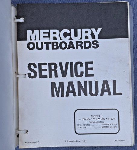 Mercury fuoribordo officina - fuoribordo,