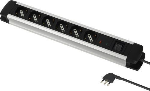 61904 multipresa alu line - multipresa, 6