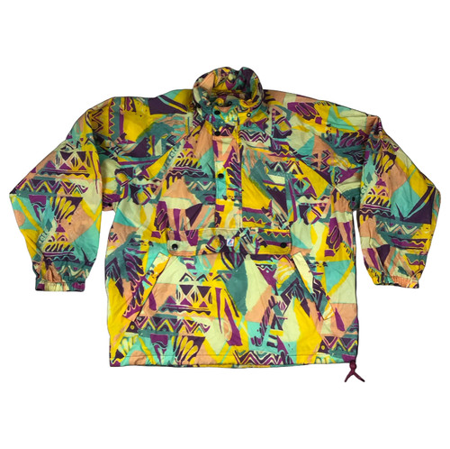 Giacca vento multicolore - a,
