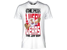 T SHIRT ONE PIECE luffy gears ORIGINALE Manga  adulto/a Nuovo Maglia Maglietta