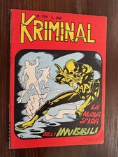 CRIMINAL ediz. Horn No. 399
