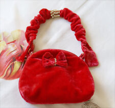 Blumarine Samt Tasche Mädchen