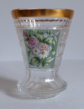 TAZZA VETRO CRISTALLO DI BOEMO