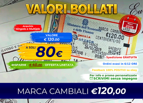 Marche cambiali 120 - marche, –