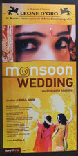 MONSOON WEDDING - Nair - Shah, Dubey - LOCANDINA ORIGINALE 2001