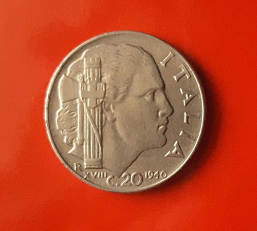 Centesimi 1940 errore - 20,