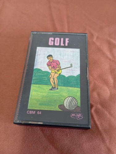 Golf video gioco - commodore, 64