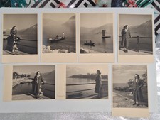 Lotto 39 foto vintage anni 40-50 Carta Gevaert - Italia Salò Ponte Tresa Lugano