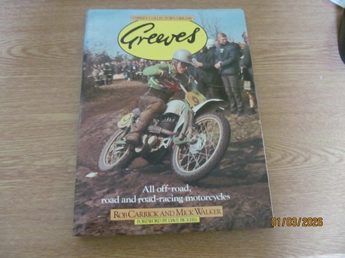 Motorcycle book greeves - book.,