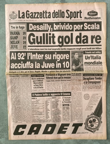 Gazzetta dello sport 282 - la,