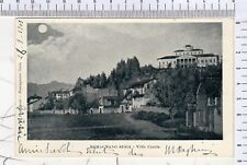 643/V157 FOTO CARTOLINA ROMAGNANO SESIA NO VILLA CACCIA 1909