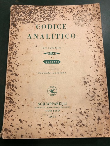 Schiapparelli codice analitico - schiapparelli-codice,