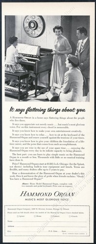 1954 hammond 3 - 1954, organo