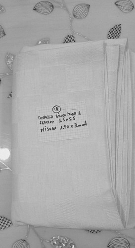 Tovaglia vintage scacchi - tovaglia, a