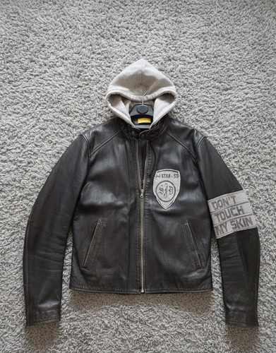 Giacca bikers vera - vera, uomo