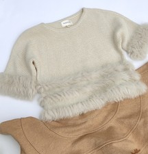 Maglione a maglia bambina