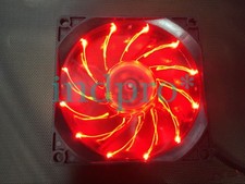9cm led cooling silent fan red