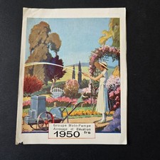 Dépliant Publicitaire 1920