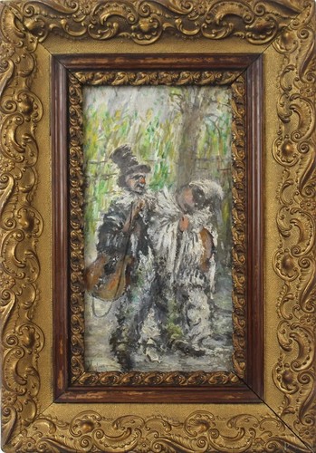 Dipinto olio compesato - olio,