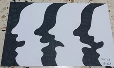 FUTURBALLA GIACOMO BALLA INCHIOSTRO SU CARTA CM 23X17 E 29X20 - COPIE D'AUTORE