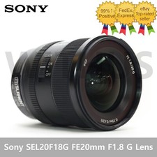 Sony SEL20F18G FE obiettivo 20 mm F1.8 G - tracciamento