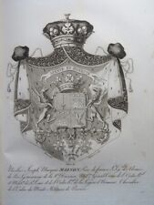 INCISIONE STEMMA ARALDICA