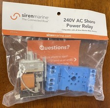 Relè di alimentazione Siren Marine 240V AC Shore - cablato