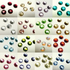 Hotfix laminato originale SWAROVSKI CRYSTAL #2028 STRASS ~ molti colori e dimensioni