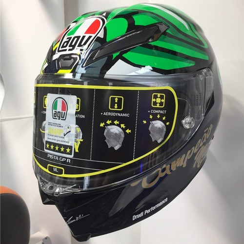 Casco moto agv pista r - pista, gp-r