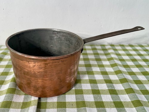 Pentolino rame vintage con - in,