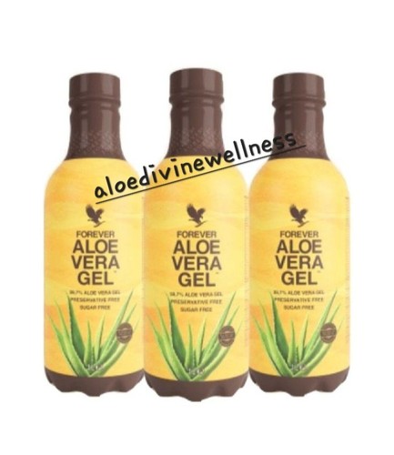 Forever aloe vera gel - aloe, 3packs
