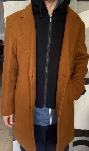 Cappotto con cappuccio - cappuccio, uomo