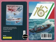 ITALIA 2025    Corpo delle Capitanerie di Porto   TESSERA FILATELICA