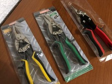 Set Di 3 Cesoie Taglia Lamiera Professionali Powerfix Per Lamiera Rame Acciaio