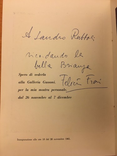 Brochure autografa felicita - di,