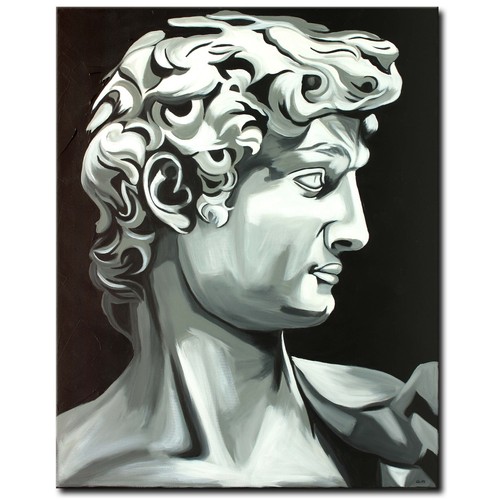 Quadro acrilico quadro uomo