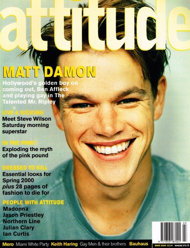Attitude matt damon - attitude,