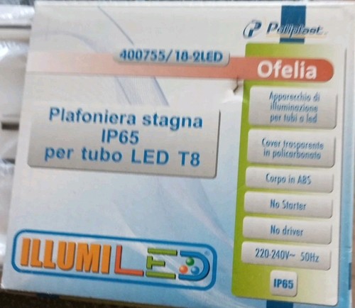 Poliplast plafoniera stagna - poliplast, x
