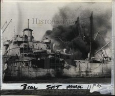 1943 Stampa Foto Fumo flutti