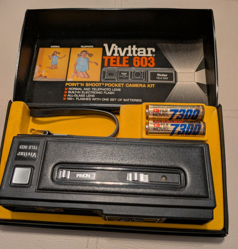 Vivitar tele 603 pocket camera - tele,