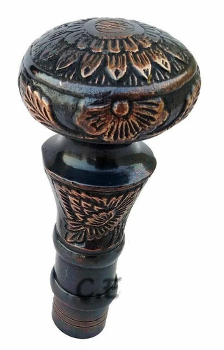 Maniglia pomello ottone reale
